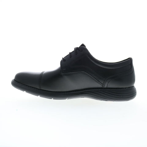 Rockport Garett Cap Toe CH5514 Mens Black Oxfords & Lace Ups Cap Toe Shoes