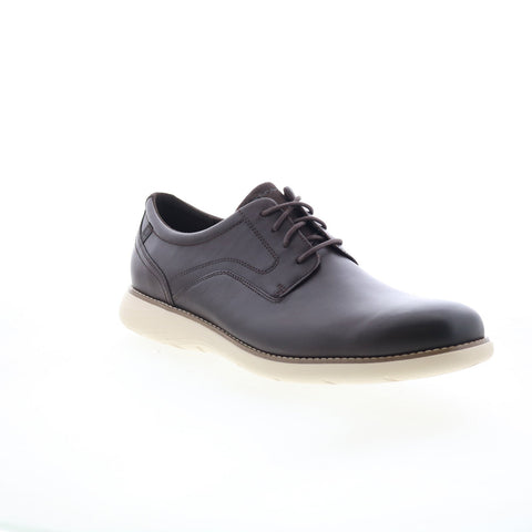 Rockport Garett Plain Toe CH5520 Mens Brown Wide Oxfords Plain Toe Shoes