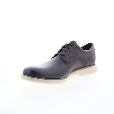 Rockport Garett Plain Toe CH5520 Mens Brown Wide Oxfords Plain Toe Shoes