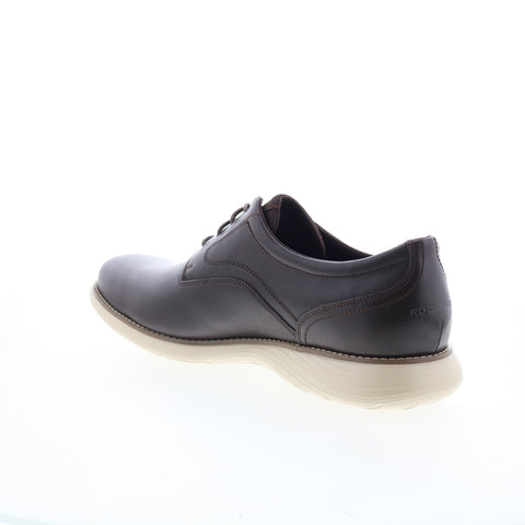 Rockport Garett Plain Toe CH5520 Mens Brown Wide Oxfords Plain Toe Shoes
