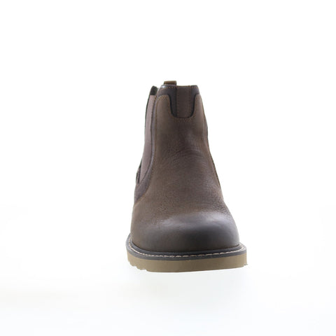 Dunham Jake Chelsea CH6619 Mens Brown Extra Wide Leather Chelsea Boots