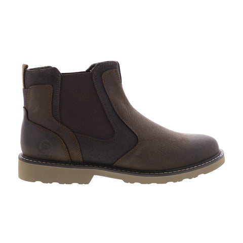 Dunham Jake Chelsea CH6619 Mens Brown Extra Wide Leather Chelsea Boots
