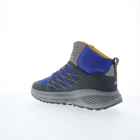 Hi-Tec Demolisher Mid CH80046M-DM Mens Blue Synthetic Lace Up Hiking Boots