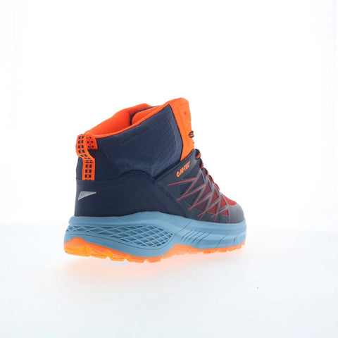 Hi-Tec Demolisher Mid CH80046M-DRO Mens Red Synthetic Hiking Boots