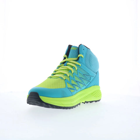 Hi-Tec Demolisher Mid CH80046M-MK Mens Blue Synthetic Lace Up Hiking Boots