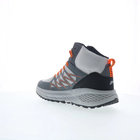 Hi-Tec Demolisher Mid CH80046M-VSO Mens Gray Synthetic Lace Up Hiking Boots