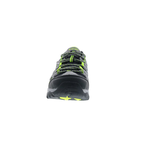 Hi-Tec Apex Low WP CH80047M-NY Mens Gray Suede Lace Up Hiking Boots