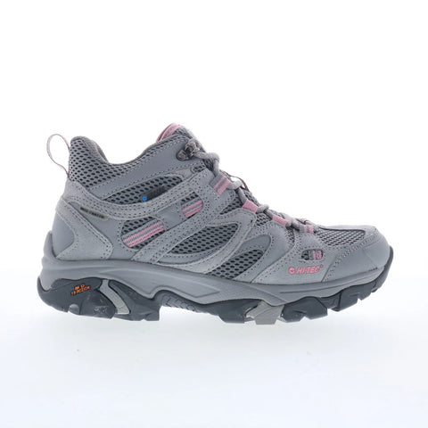 Hi-Tec Apex Lite Mid Waterproof CH80089W-NQ Womens Gray Athletic Hiking Shoes