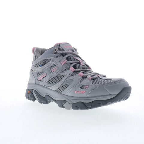 Hi-Tec Apex Lite Mid Waterproof CH80089W-NQ Womens Gray Athletic Hiking Shoes