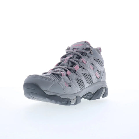 Hi-Tec Apex Lite Mid Waterproof CH80089W-NQ Womens Gray Athletic Hiking Shoes