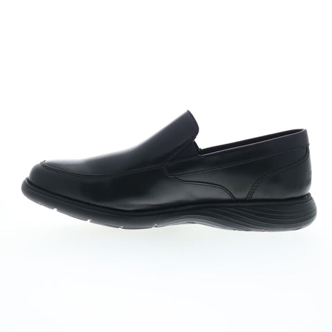 Rockport Garett Venetian Mens Black Wide Loafers & Slip Ons Casual Shoes