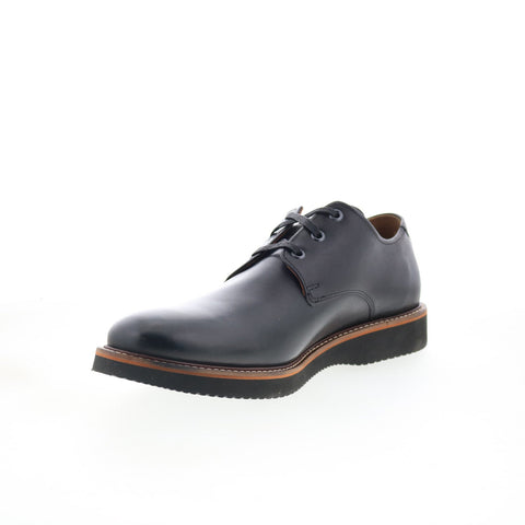 Dunham Clyde Plain Toe CH9100 Mens Black Oxfords & Lace Ups Plain Toe Shoes