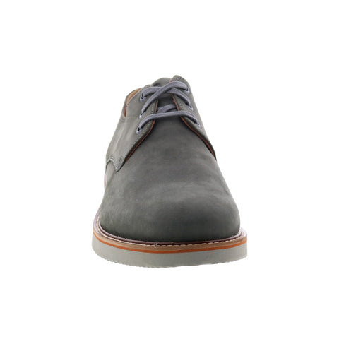 Dunham Clyde Plain Toe CH9102 Mens Gray Extra Wide Oxfords Plain Toe Shoes