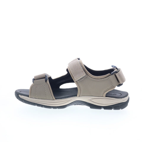 Dunham Nolan Water Friendly CH9114 Mens Brown Canvas Sport Sandals Shoes