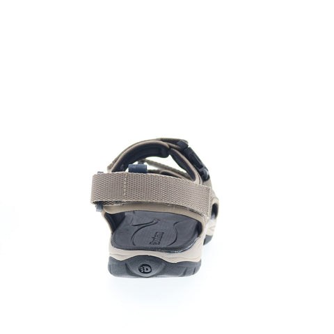 Dunham Nolan Water Friendly CH9114 Mens Brown Canvas Sport Sandals Shoes