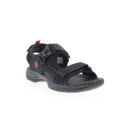 Rockport Nolan Water Friendly CH9116 Mens Black Leather Sport Sandals Shoes
