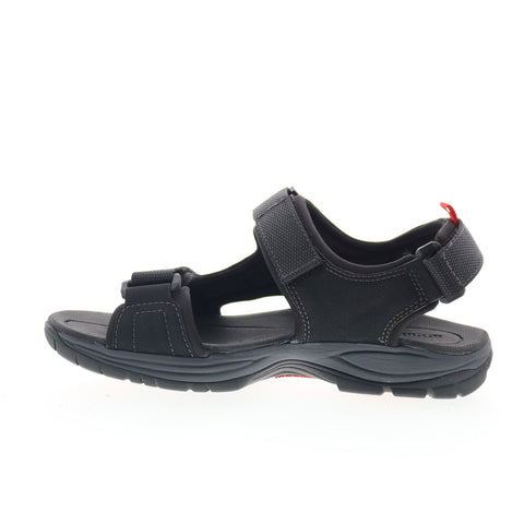 Rockport Nolan Water Friendly CH9116 Mens Black Leather Sport Sandals Shoes