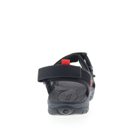 Rockport Nolan Water Friendly CH9116 Mens Black Leather Sport Sandals Shoes