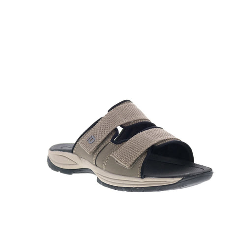 Dunham Newport Slide Water Friendly Mens Brown Extra Wide 4E Sandals Shoes