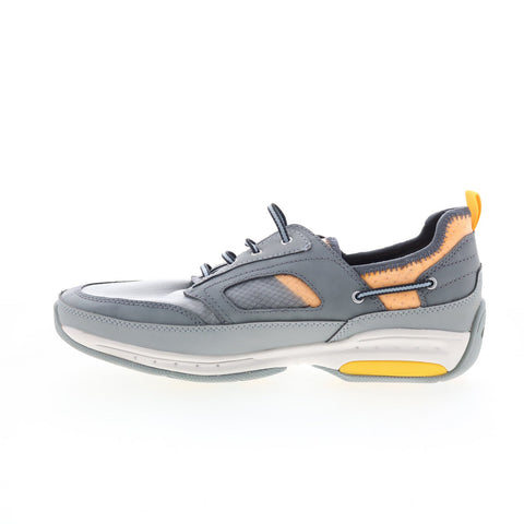 Dunham Captain Sport Mens Gray Extra Wide 4E Loafers & Slip Ons Boat Shoes