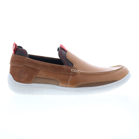 Dunham Fitsmart Loafer CH9136 Mens Brown Loafers & Slip Ons Casual Shoes