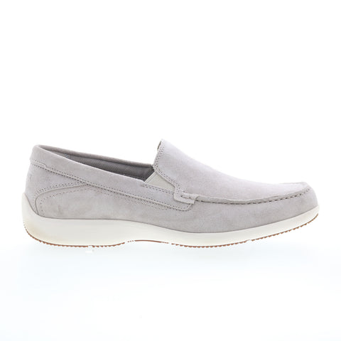 Rockport Trenton Venetian CI8850 Mens Gray Loafers & Slip Ons Casual Shoes