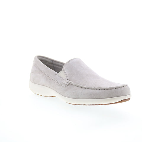 Rockport Trenton Venetian CI8850 Mens Gray Loafers & Slip Ons Casual Shoes