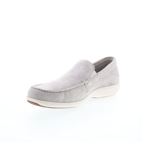 Rockport Trenton Venetian CI8850 Mens Gray Loafers & Slip Ons Casual Shoes