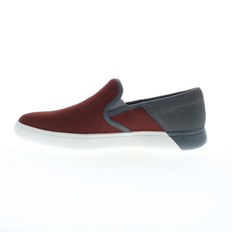 Rockport Colle Mesh Slip On CH9999 Mens Red Wide Lifestyle Sneakers Shoes