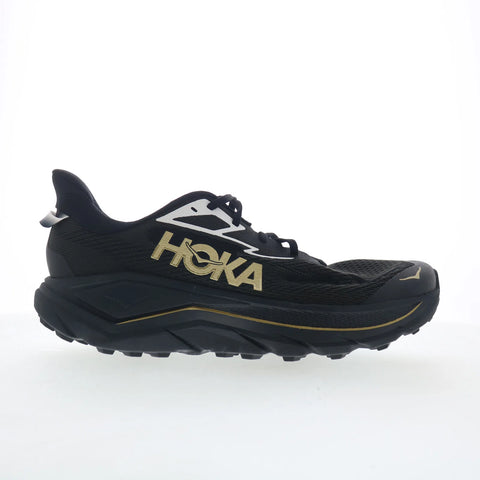 Hoka Challenger 8 1168716-BKGD Mens Black Mesh Athletic Hiking Shoes