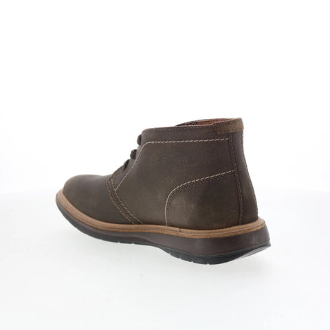 Clarks Chantry Mid 26167709 Mens Gray Leather Lace Up Chukkas Boots