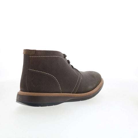 Clarks Chantry Mid 26167709 Mens Gray Leather Lace Up Chukkas Boots
