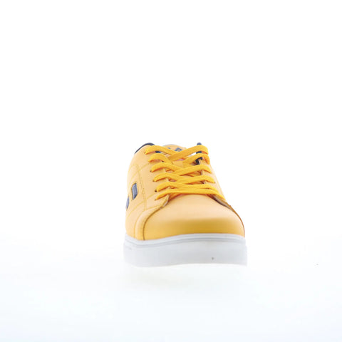 Fila Charleston 1CM00875-725 Mens Yellow Leather Lifestyle Sneakers Shoes
