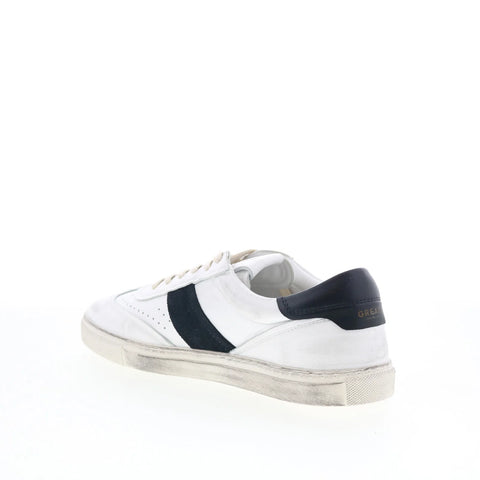 Greats Charlie CHRL01SG-6XV Mens White Leather Lifestyle Sneakers Shoes