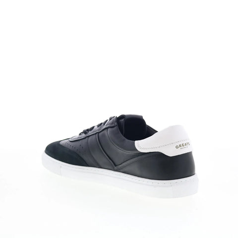 Greats Charlie CHRL01SG-C9F Mens Black Leather Lifestyle Sneakers Shoes