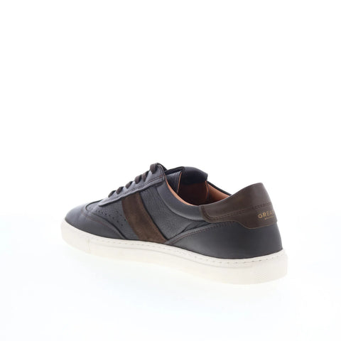 Greats Charlie GCHARLI0-DKB Mens Brown Leather Lifestyle Sneakers Shoes