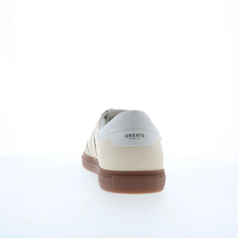 Greats Charlie GCHARLI0-XMQ Mens Beige Leather Lifestyle Sneakers Shoes