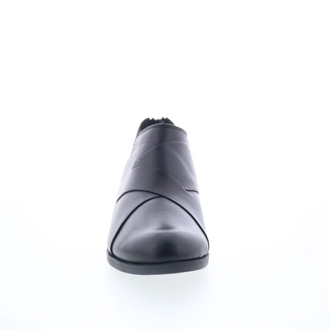 Clarks Charlten Gema 26179568 Womens Black Wide Ankle & Booties Boots