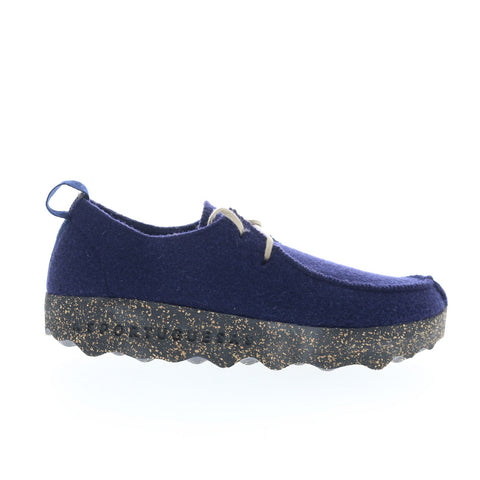 Asportuguesas Chat CHAT063ASP-001 Womens Blue Oxfords & Lace Ups Casual Shoes