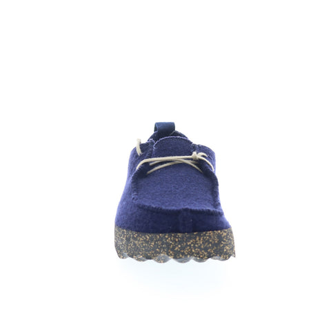 Asportuguesas Chat CHAT063ASP-001 Womens Blue Oxfords & Lace Ups Casual Shoes