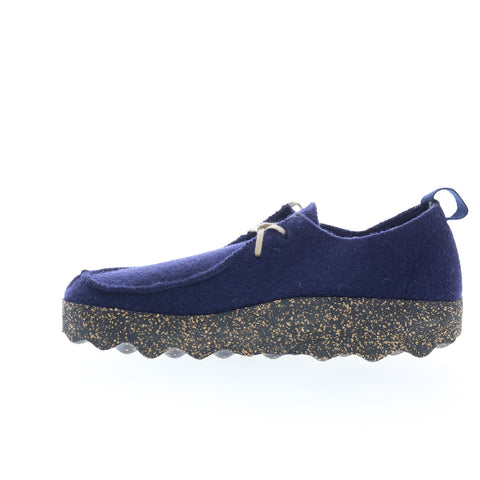 Asportuguesas Chat CHAT063ASP-001 Womens Blue Oxfords & Lace Ups Casual Shoes