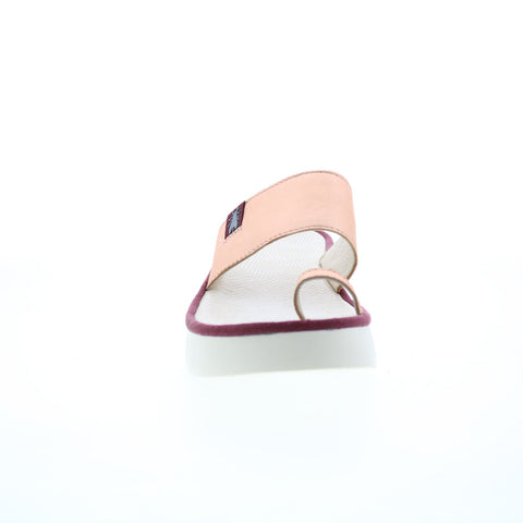 Fly London Chev CHEV316FLY-008 Womens Brown Leather Wedges Sandals Shoes