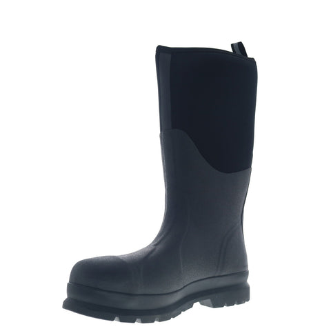 Muck Chore Classic Tall Steel Toe Waterproof CHSCSAA Mens Black Work Boots