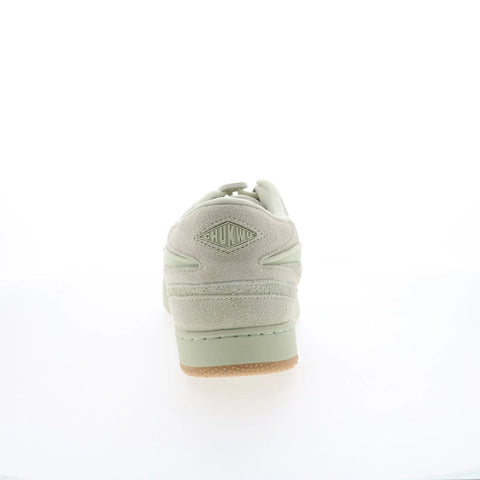 Reebok Chukwu Abud Mens Green Suede Lace Up Lifestyle Sneakers Shoes