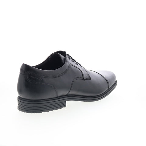 Rockport Taylor Cap Toe CI0822 Mens Black Oxfords & Lace Ups Cap Toe Shoes