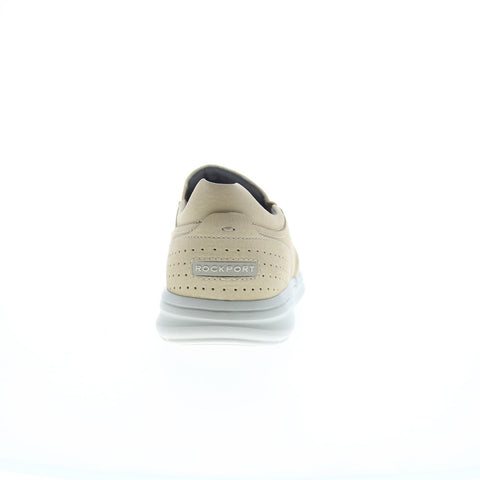 Rockport Zaden Gore Slip On CI0892 Mens Beige Lifestyle Sneakers Shoes