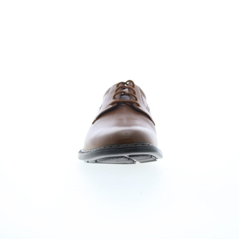 Rockport Tanner Plain Toe Mens Brown Wide Oxfords Plain Toe Shoes