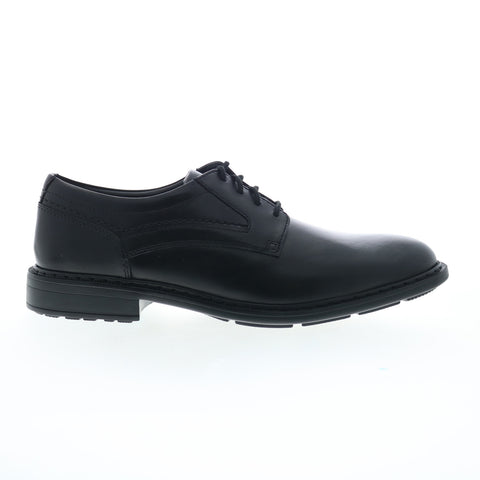 Rockport Tanner Plain Toe Mens Black Oxfords & Lace Ups Plain Toe Shoes