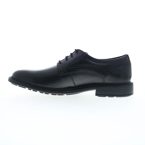 Rockport Tanner Plain Toe Mens Black Oxfords & Lace Ups Plain Toe Shoes