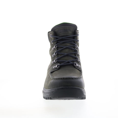 Dunham 8000 Works Moc Boot CI1590 Mens Gray Leather Lace Up Work Boots